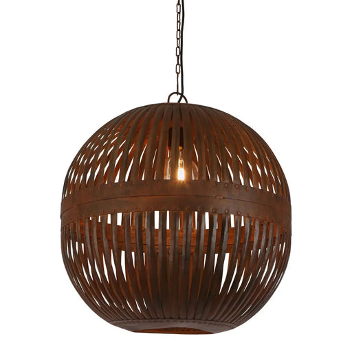 Buy Pendant Lights Australia Esch Pendant Light W600mm Rust Metal - ZAF5238RU