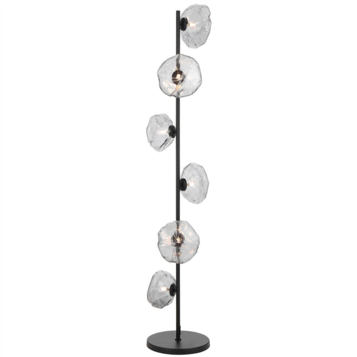 Buy Floor Lamps Australia ZECCA Floor Lamp Black / Smoke - ZECCA FL6-BKSM