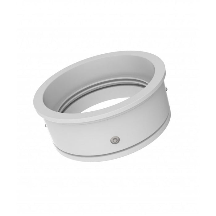 Buy Single Circuit Tracks & Accessories Australia Zone Ring Track Head Standard White - ZONERING2WH