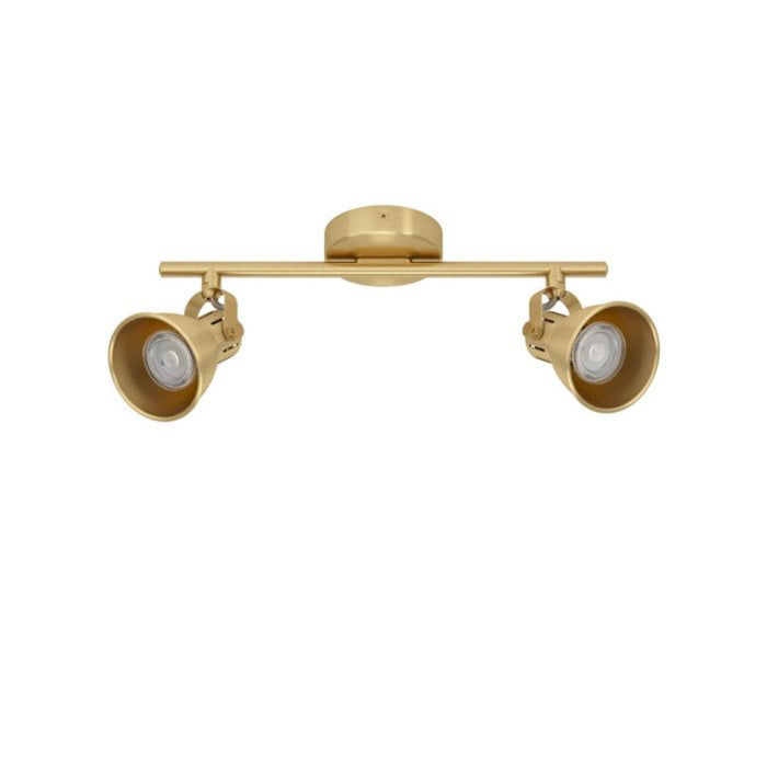 Buy Spotlights Australia SERAS Spot 2 Lights Brushed Brass Steel - 206052