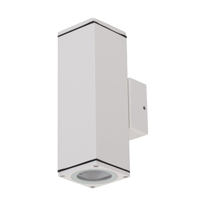 Buy Up / Down Wall Lights Australia Alpha Up & Down Wall 2 Lights 12W White Aluminium 3CCT - 19132