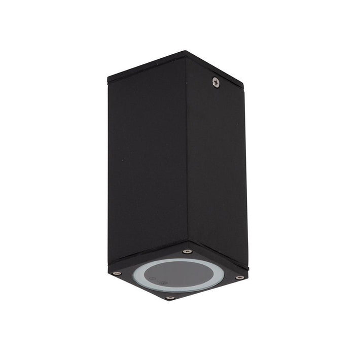 Buy Surface Mounted Downlights Australia Alpha Surface Mounted Downlight H135mm Black Aluminium 3000K - 19809