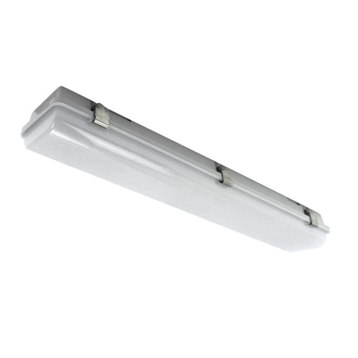 Buy LED Batten Lights Australia Sol LED Batten Light 20W Grey Polycarbonate 3CCT - SL9726/20TC/C