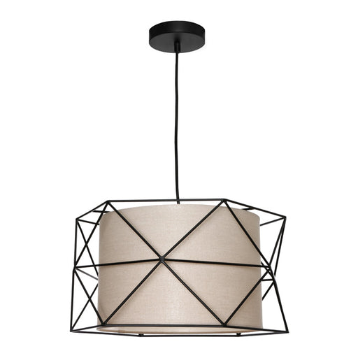 Buy Pendant Lights Australia Barkley 1 Light Pendant Fawn - BARK1P