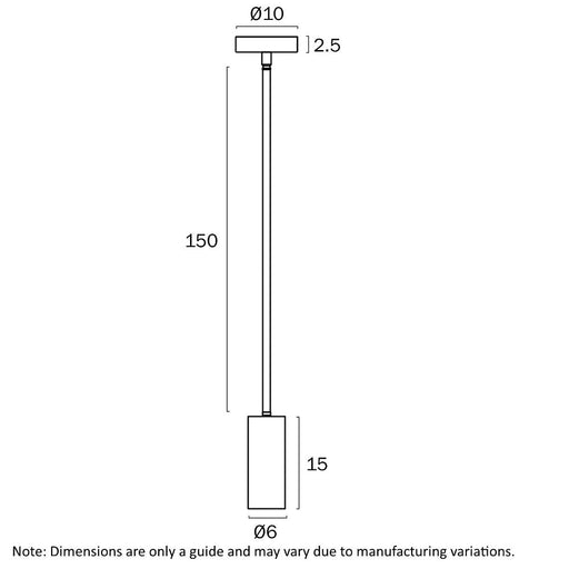 Buy Mini Pendants Australia Kudo Mini Pendant Light White - KUDO PE15-WH
