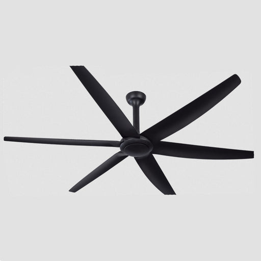 Buy DC Ceiling Fans Australia The Big Fan V2 DC Ceiling Fan 86" Matt Black Aerodynamic Wedge Compression Blade - TBF0862
