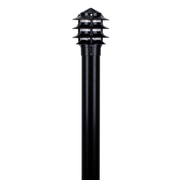 Buy Bollard Lights Australia BL-100 Bollard Light H1168mm Black Aluminium - 10729