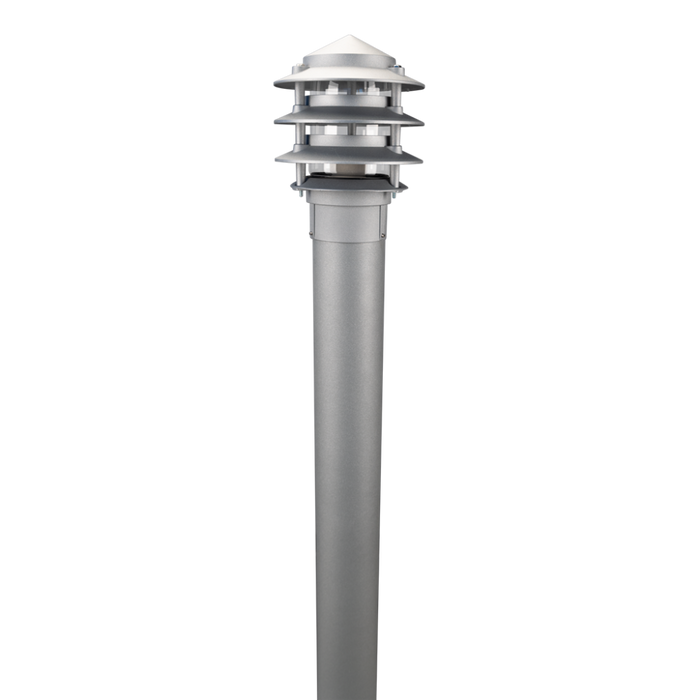 Buy Bollard Lights Australia BL-100 Bollard Light H1168mm Silver Aluminium - 10730