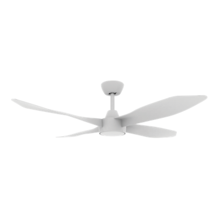 Buy DC Ceiling Fans Australia Blast DC Ceiling Fan 52" White ABS Polymer Blades - 60148