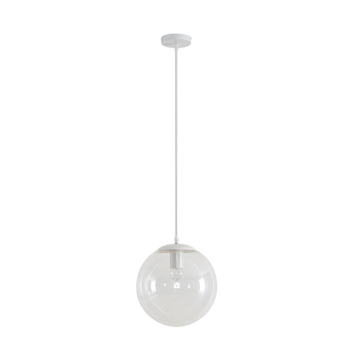 Buy Pendant Lights Australia Bubble Pendant Light W250mm White Clear Glass - 31465