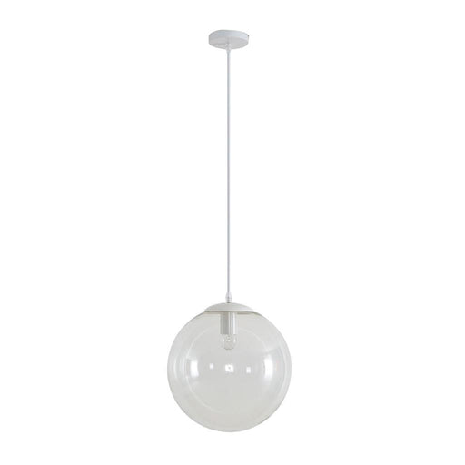 Buy Pendant Lights Australia Bubble Pendant Light W300mm White Clear Glass - 31479