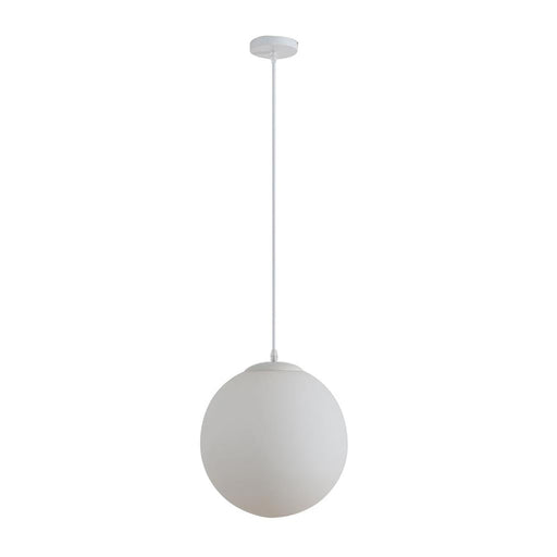 Buy Pendant Lights Australia Bubble Pendant Light W300mm White Opal Glass - 31486
