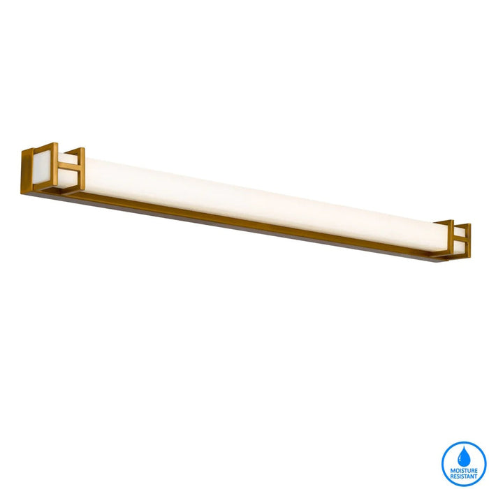 Buy Bathroom Vanity Lights Australia GILSON Bathroom Vanity Light W815mm Antique Gold 3CCT - GILSON WB80-AG3C