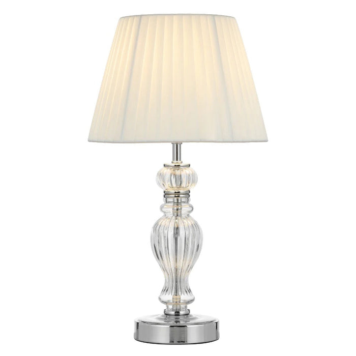 Buy Table Lamps Australia CADIZ Table Lamp Chrome White - CADIZ TL-CHWH