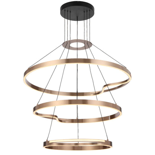 Buy LED Pendants Australia OSTROM LED Pendant 3 TIER Gold 3000K - OSTROM PE3T-CG