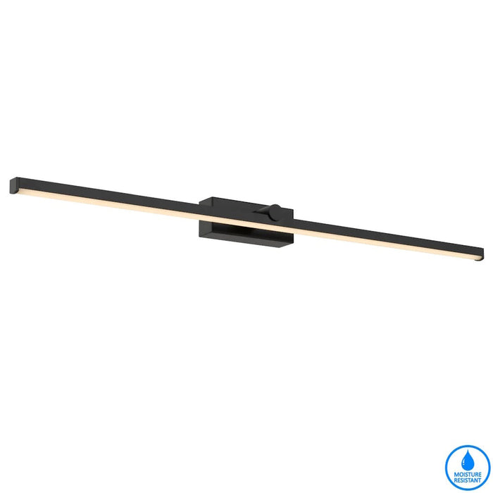 Buy Bathroom Vanity Lights Australia FOLEY Bathroom Vanity Light W800mm Black 3CCT - FOLEY WB80-BK3C