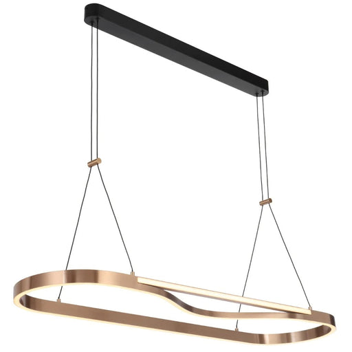 Buy LED Pendants Australia OSTROM Rectangle LED Pendant Gold 3000K - OSTROM PER-CG