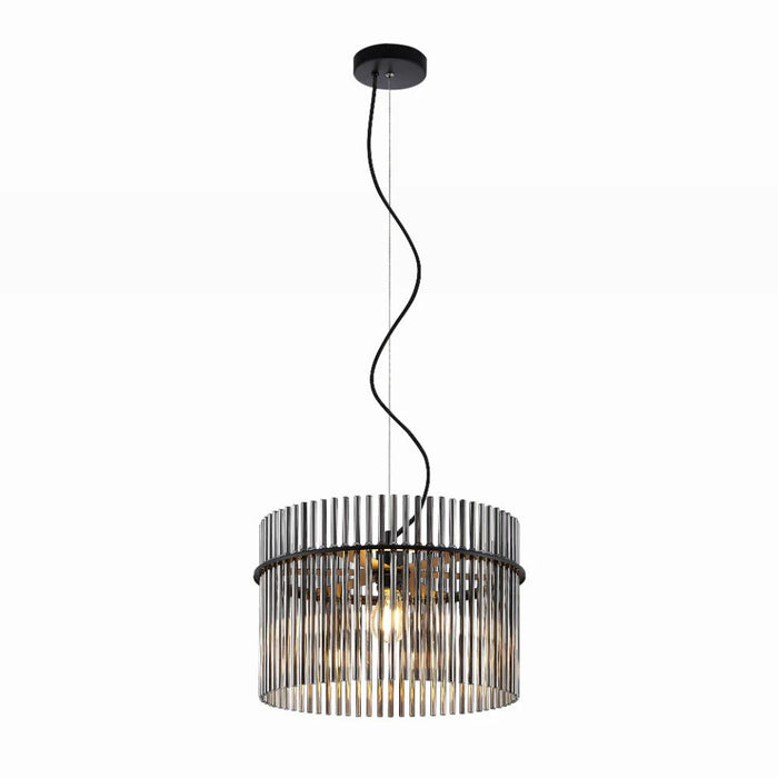 Buy Pendant Lights Australia QUILO Pendant Light Black Smoke - QUILO PE40-BKSM