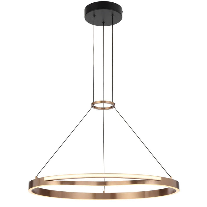 Buy LED Pendants Australia OSTROM LED Pendant W650mm Gold 3000K - OSTROM PE65-CG