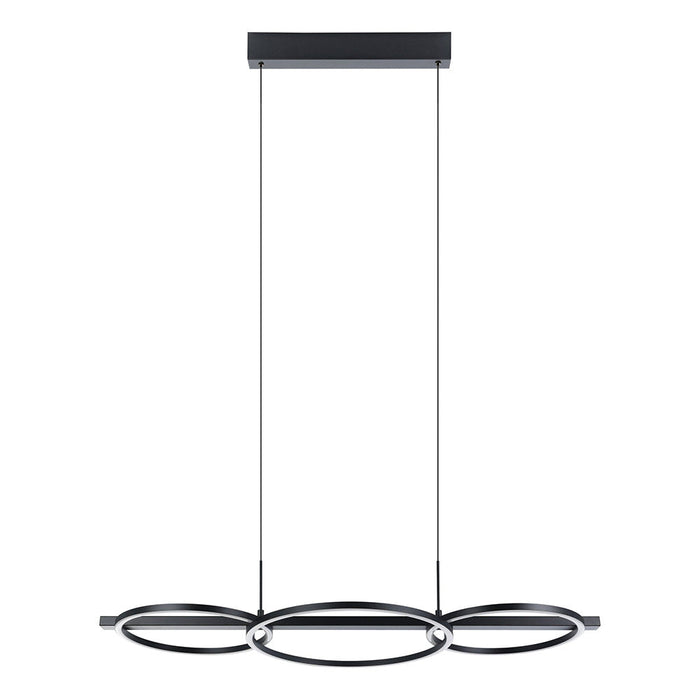 Buy Island Pendant Lights Australia Lanacera Island Pendant Light Black Plastic 3000K - 390087N