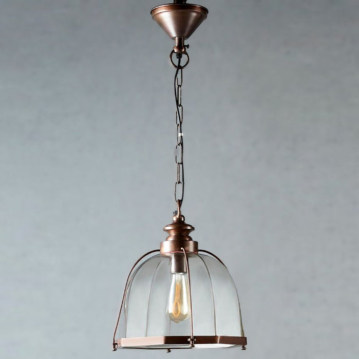Buy Pendant Lights Australia Avery 1 Light Pendant Antique Brass - ELPIM50572ABD