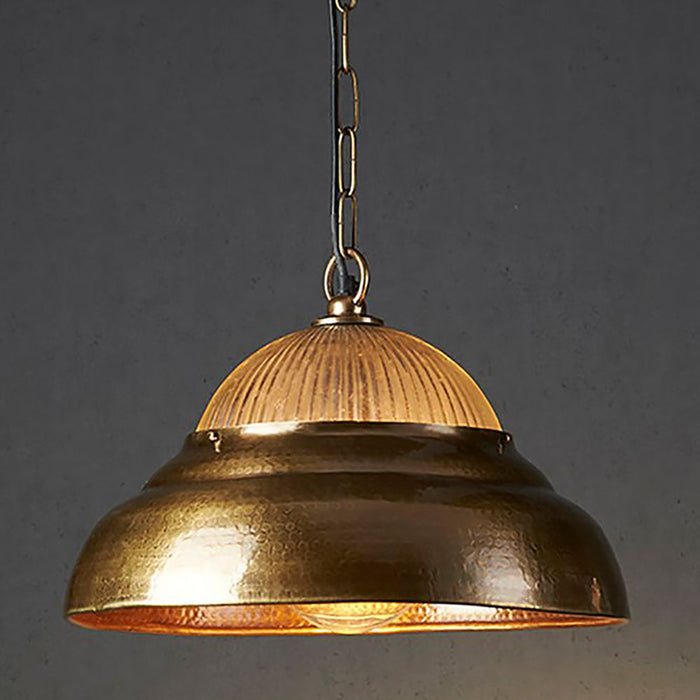 Buy Pendant Lights Australia Atrium 1 Light Pendant Antique Brass - ELPIM50863AB