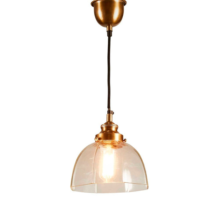 Buy Pendant Lights Australia Hobart 1 Light Pendant Antique Brass - ELPIM57752AB