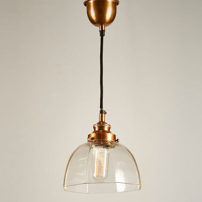 Buy Pendant Lights Australia Hobart 1 Light Pendant Antique Brass - ELPIM57752AB