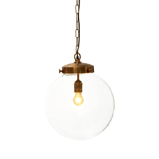 Buy Pendant Lights Australia Celeste Large 1 Light Pendant Antique Brass - ELPIM58159AB