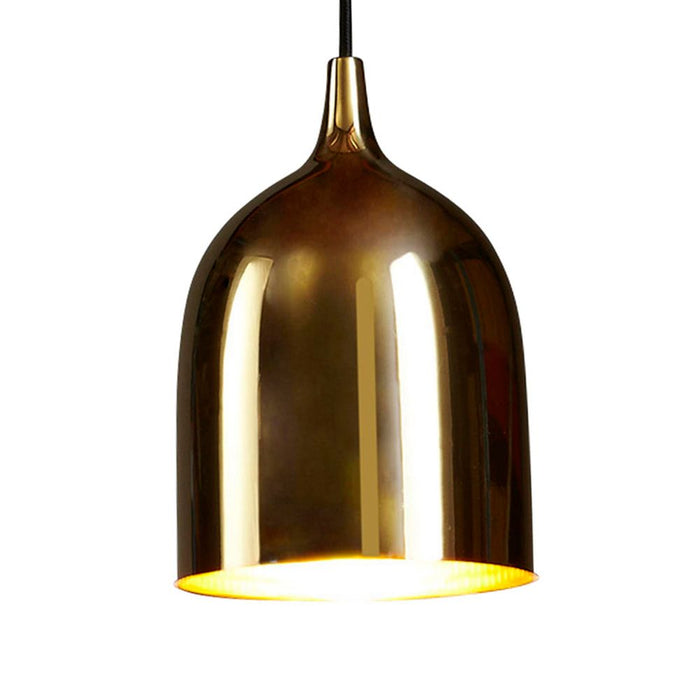 Buy Pendant Lights Australia Lumi-R 1 Light Pendant Brass - ELLUM27BRA