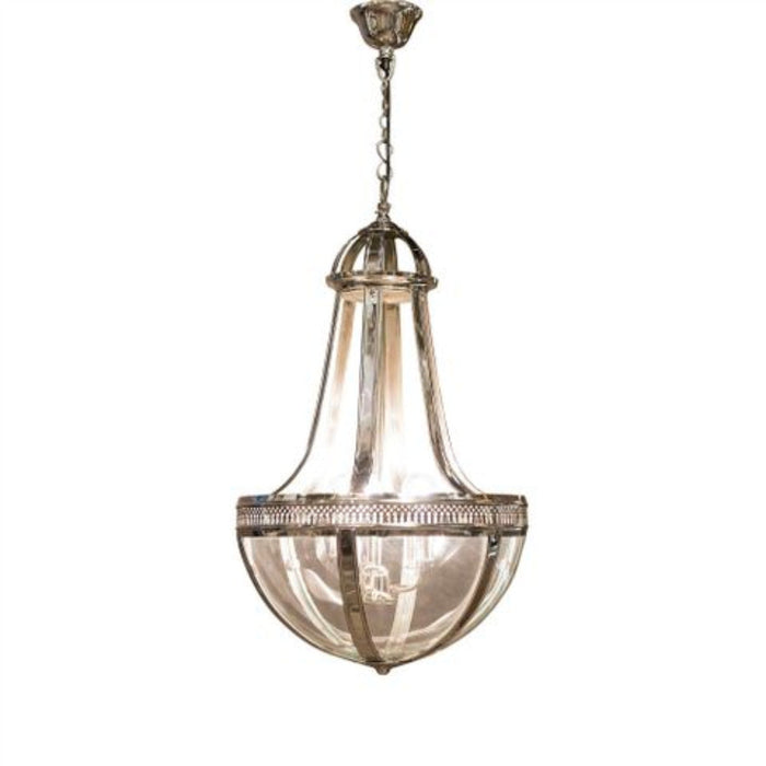 Buy Chandeliers Australia Doma 3 Light Pendant Medium Nickel - ELCIT4654MNKL