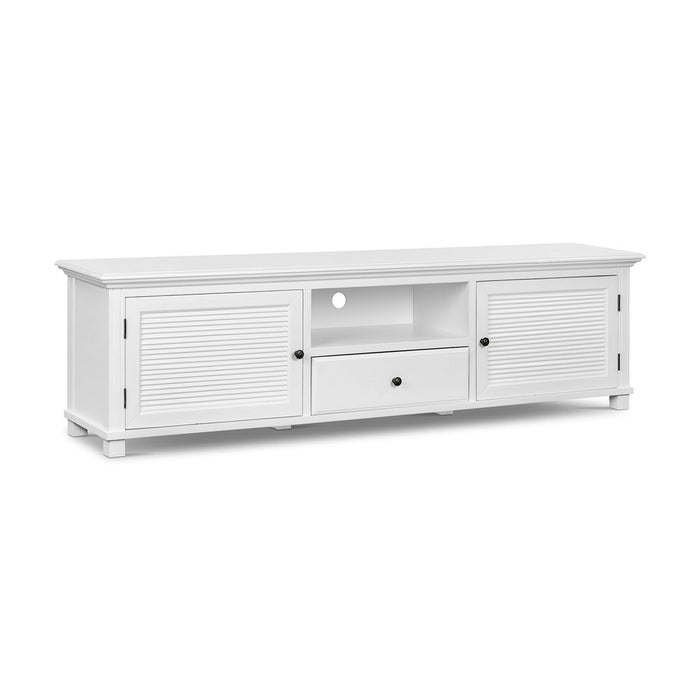 West Beach Hamptons Large Media Unit White - OWWB1030L