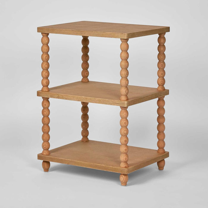 Bobbin Oak Wood Coffee & Side Table Natural - FUR0167