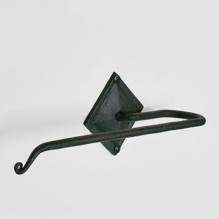 Towel Holder Black Long Silver - DA0255
