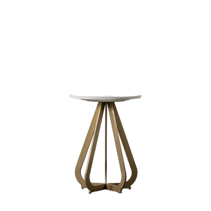 Moorgate Iron Side Table Gold - GDFUR0183G