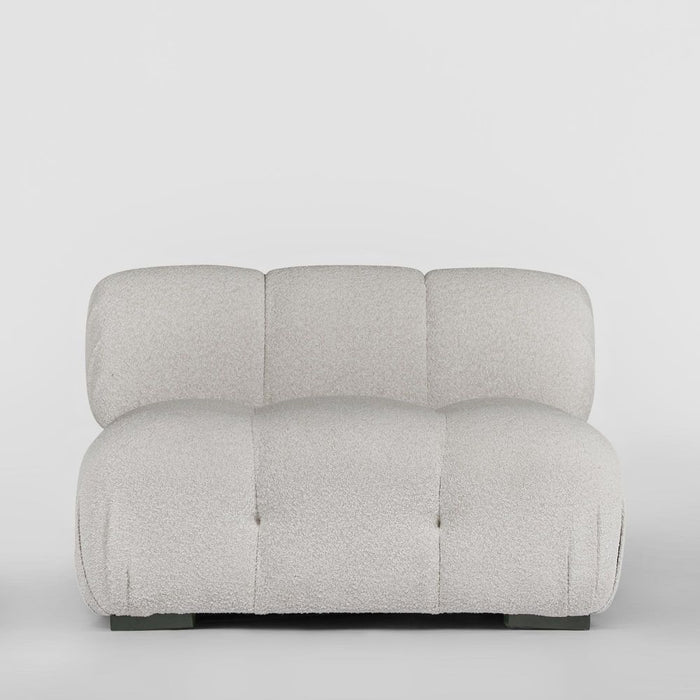 Hugo Sofa Middle Section White - MRDFUR0101