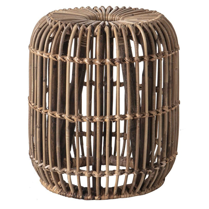 Rafael Rattan Side Table Small Natural - GDFUR53321