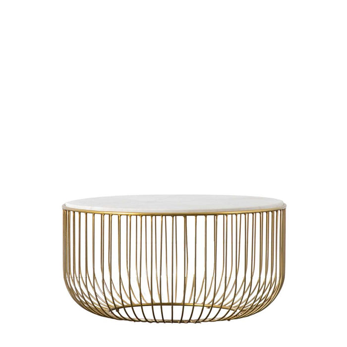 Riley Coffee Table Gold - GDFUR93175