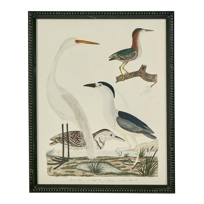 Graceful Cranes Wall Art Black - DA0881