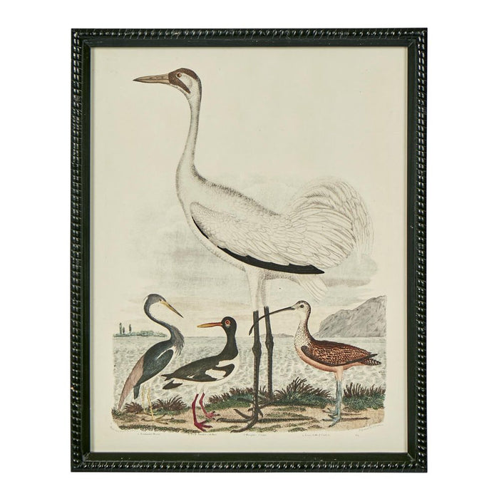 Graceful Cranes Wall Art Black - DA0882