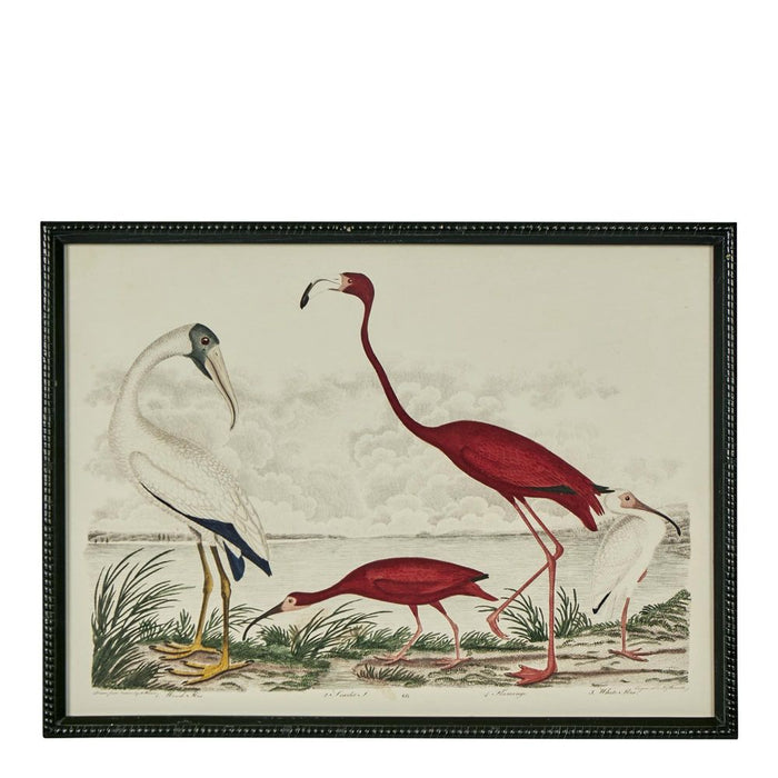Graceful Cranes Wall Art Black - DA0885