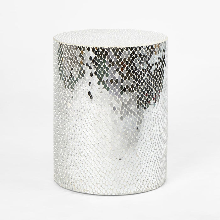 Pippa Coffee & Side Table Silver - FUR0196
