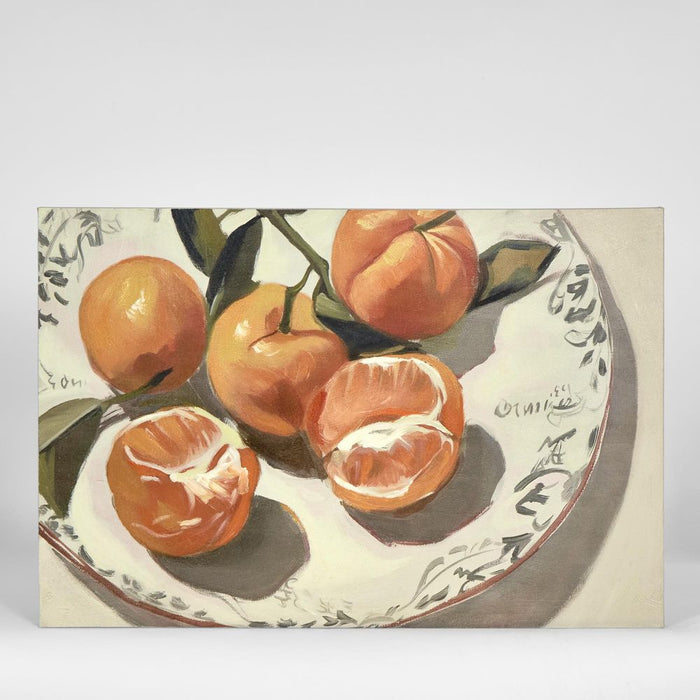 Peeled Oranges Wall Art Multi Colour - PPWALL4058