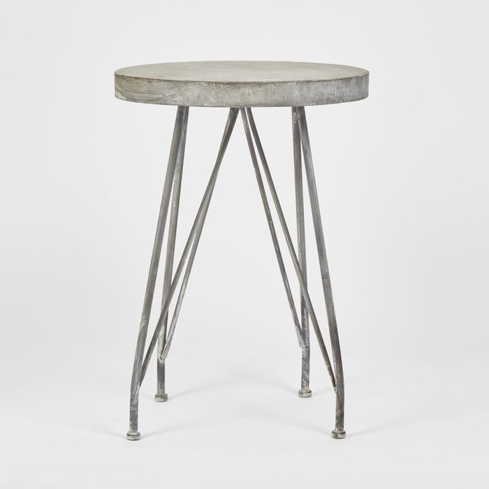 Picardy Metal Coffee & Side Table Grey - PPFUR1306