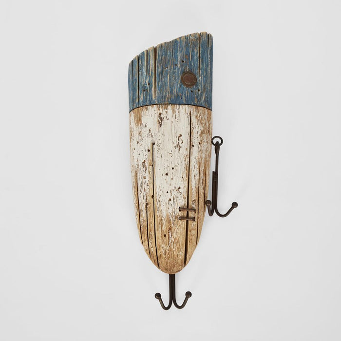 Flathead Fish Wood Hook Rust - PPDA4311
