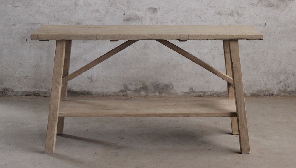 Tianjin Old Elm Wood Console Natural - FUR1091022