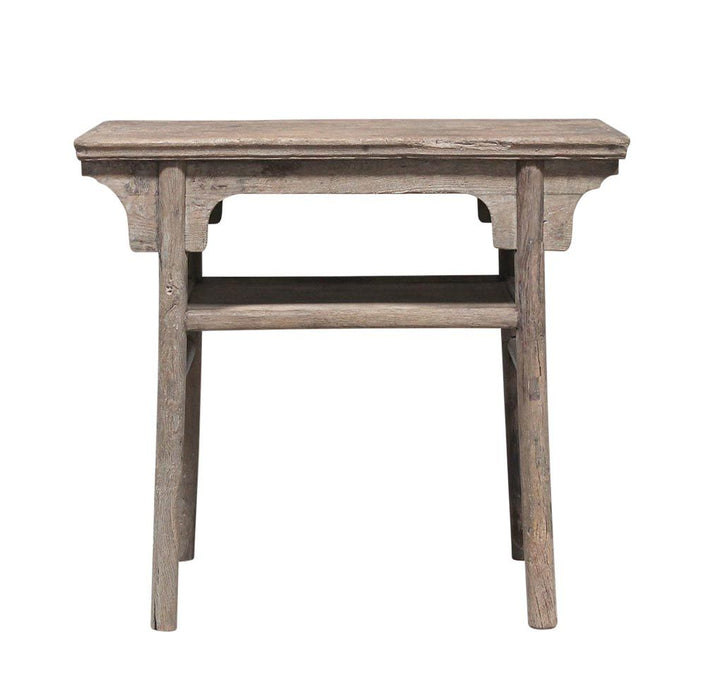Shanxi Elm Wood Hall Table Natural - FUR1710823