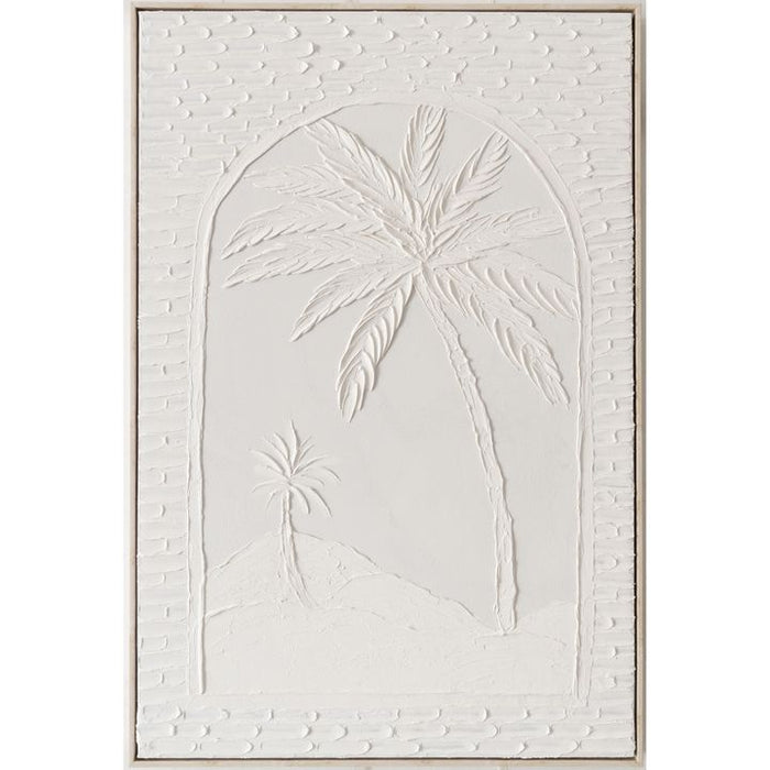 Malta Dreaming Wall Art White - WALL079