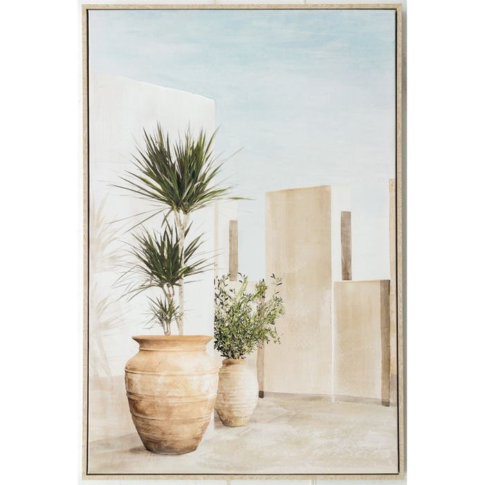 Tuscan Pot Wall Art Beige - WALL094