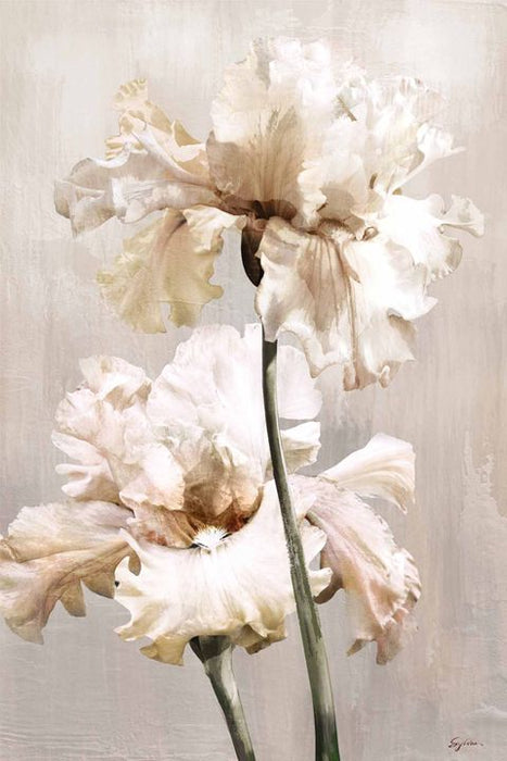 Floral Stem Wall Art Natural - WALL112